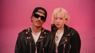 Bruno Mars and Rosé in APT. (Image via YouTube/ROSÉ)